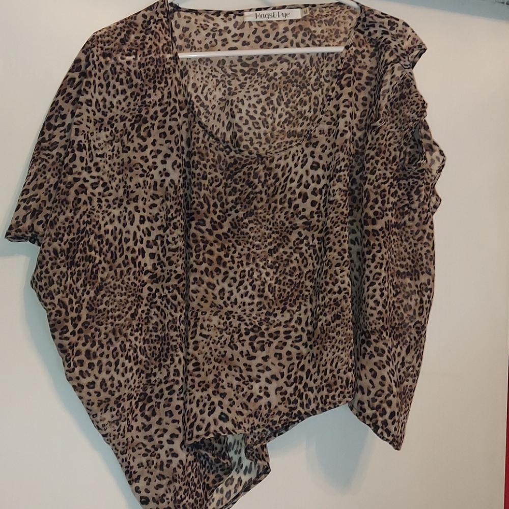 Mags&Pye sheer crop top.